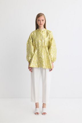 کت سبز زنانه رگولار Ahel Tasarım - کد 900428868