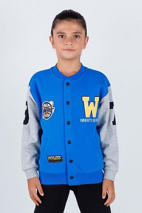 رویه آبی بچه گانه پنبه پلی استر wakawakakidsstore - کد 931040287