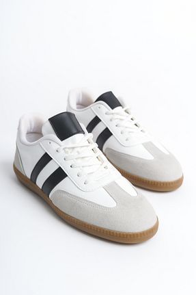 کفش اسنیکر سفید زنانه بند دار lavishoes - کد 900479131
