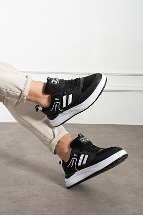 کفش اسنیکر مشکی مردانه بند دار repstep - کد 900464074