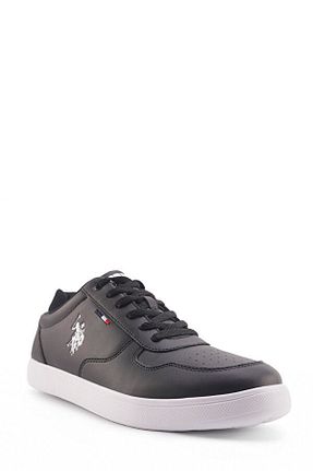 کفش اسنیکر مشکی مردانه بند دار U.S. Polo Assn. - کد 897582229