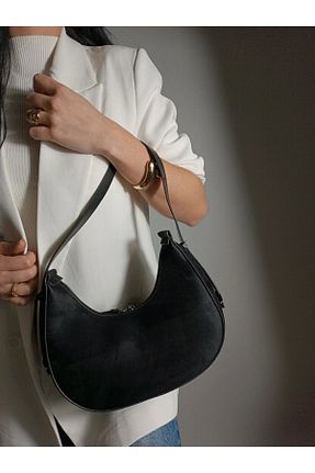 کیف دوشی مشکی زنانه چرم مصنوعی Glemix - کد 900279232