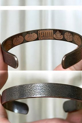 دستبند جواهر متالیک زنانه KEHRİBAREVİ EREĞLİ - کد 900492178