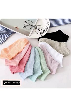 جوراب رنگی زنانه پنبه ای Çorap Kurdu - کد 822470640