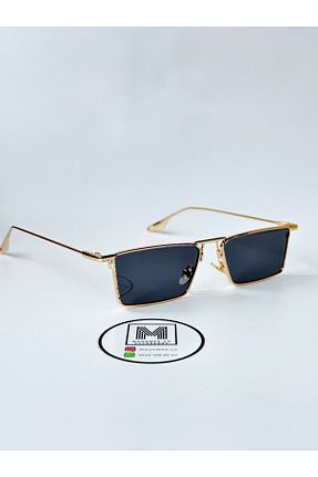 عینک آفتابی طلائی زنانه UV400 MOONMEE - کد 778229937