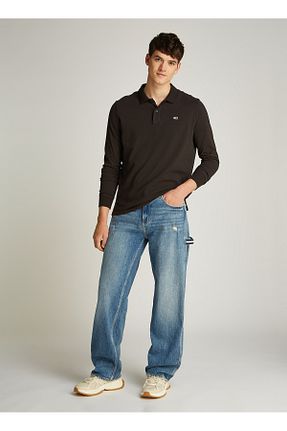 شلوار جین سفید مردانه پاچه لوله تفنگی Tommy Jeans - کد 900490062