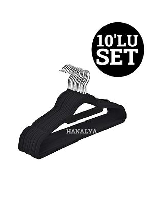 آویز مشکی مخمل HANALYA - کد 664283538