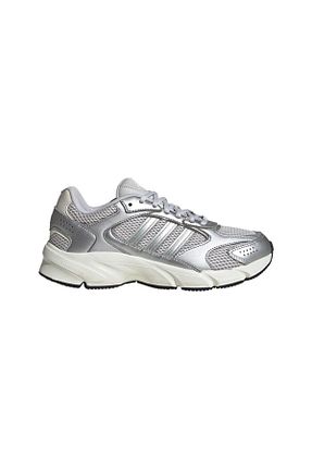 کفش اسنیکر طوسی زنانه بند دار adidas - کد 899149527