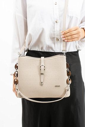 کیف دوشی نباتی زنانه چرم مصنوعی Just Polo - کد 900508817