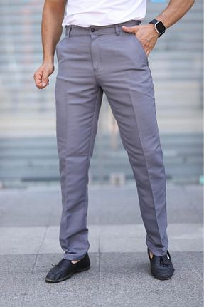 شلوار طوسی مردانه پلی ویسکون PHANTOM JEANS - کد 843245266