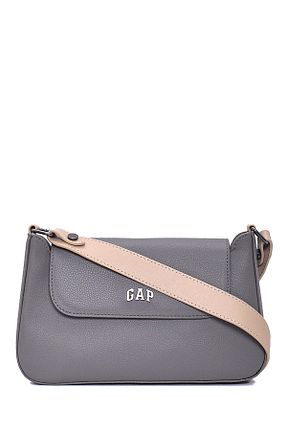 کیف دوشی طوسی زنانه چرم مصنوعی GAP - کد 770731423