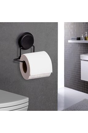 پایه دستمال توالت مشکی فلزی Okyanus Home - کد 248641245