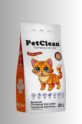شن گربه Doğal/Bentonit Kumlar Pet Clean - کد 871336057