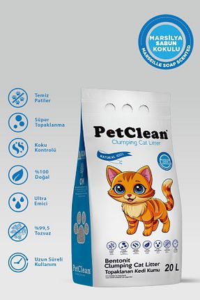 شن گربه Doğal/Bentonit Kumlar Pet Clean - کد 871336038