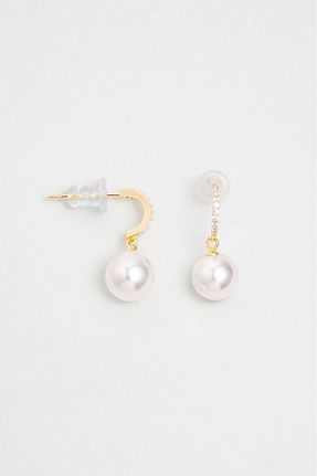 گوشواره نقره زرد زنانه 925 عیار So Chic - کد 900570969