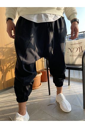 شلوار کرمگن مشکی مردانه Havuç/Şalvar AUST JEANS - کد 70761311