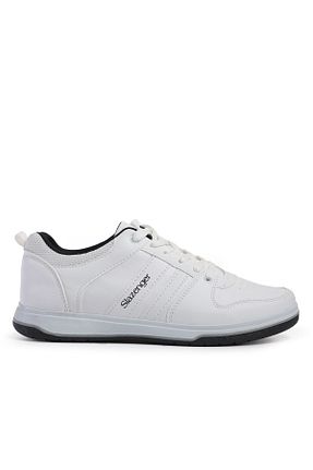 کفش اسنیکر سفید زنانه بند دار Slazenger - کد 299591474