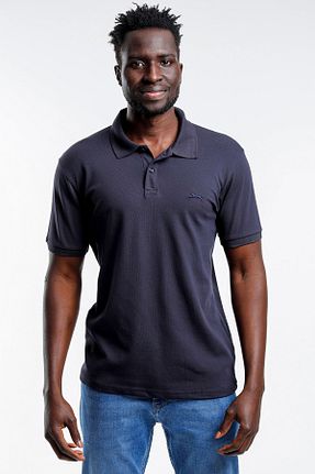 پولوشرت سرمه ای مردانه %100 پنبه Slazenger - کد 89452165