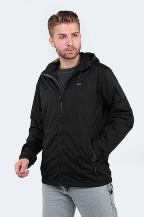 کاپشن مشکی مردانه پلی استر Slazenger - کد 201098832