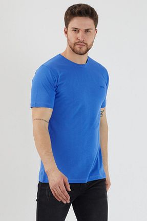 تیشرت آبی مردانه رگولار Slazenger - کد 79997706