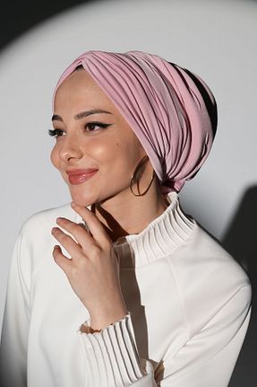 کلاه شنای حجاب صورتی زنانه Ambargo - کد 887974853