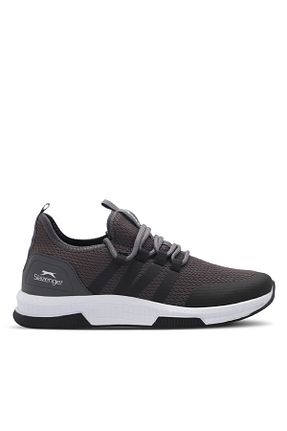 کفش اسنیکر طوسی مردانه بند دار Slazenger - کد 290514549