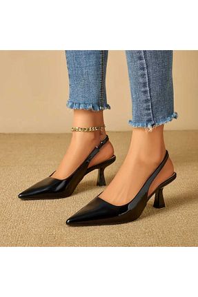 کفش استایلیتو مشکی پاشنه نازک Zoom Women Style - کد 901878882