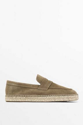 کفش اسپادریل قهوه ای مردانه Massimo Dutti - کد 900602435