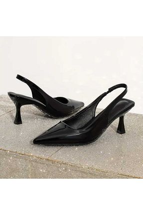 کفش استایلیتو مشکی پاشنه نازک Zoom Women Style - کد 901878882