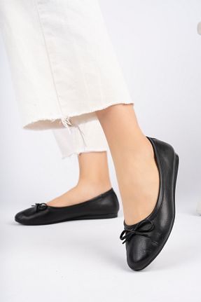 بابت مشکی زنانه چرم خالص GRADA - کد 900598381