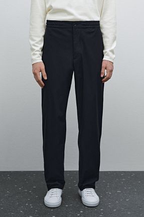 شلوار آبی مردانه پلی استر Massimo Dutti - کد 900571575