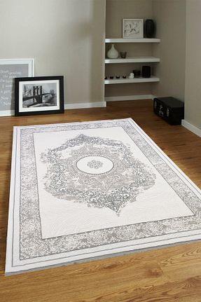 فرش سفید آنتی آلرژی ünalcarpet - کد 750649512