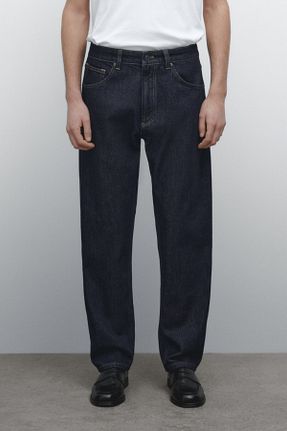 شلوار جین آبی مردانه پاچه لوله تفنگی Massimo Dutti - کد 900627734