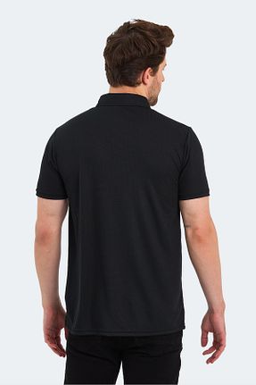 پولوشرت مشکی مردانه پلی استر Slazenger - کد 699393633