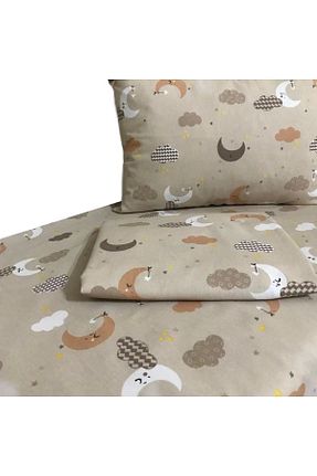 ست روتختی کودک و نوزاد قهوه ای 100 x 150 Y YAĞIZ HOME COLLECTION - کد 343391969