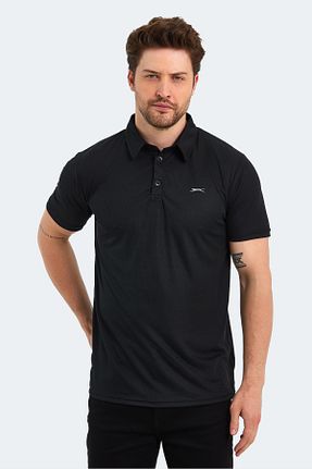 پولوشرت مشکی مردانه پلی استر Slazenger - کد 699393633