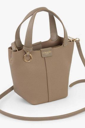 کیف دوشی قهوه ای زنانه چرم مصنوعی David Jones - کد 873827019