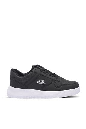 کفش اسنیکر مشکی زنانه بند دار Slazenger - کد 639681366