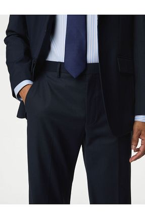شلوار سرمه ای مردانه پلی استر Marks & Spencer - کد 814766178