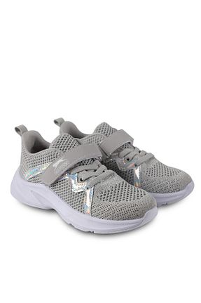 کفش اسنیکر طوسی بچه گانه چسبی Slazenger - کد 531806049