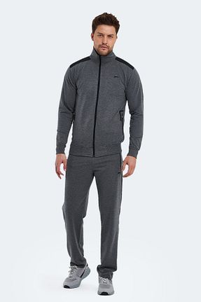 ست گرمکن طوسی مردانه پلی استر Slazenger - کد 449355931