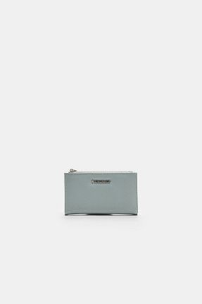 کیف پول آبی زنانه Stradivarius - کد 900576831