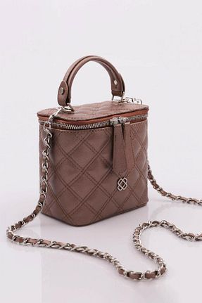 کیف دوشی متالیک زنانه چرم مصنوعی Dgn - کد 749449041
