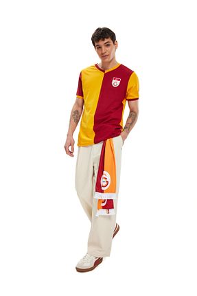 تیشرت اسپرت قرمز مردانه رگولار Galatasaray - کد 125042026