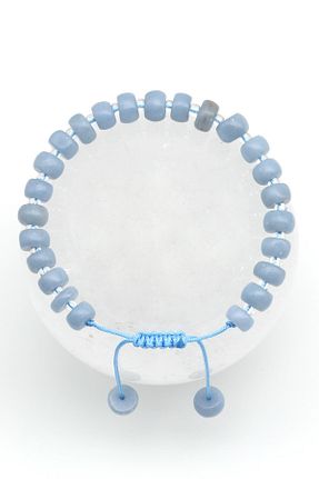 دستبند جواهر رنگی زنانه سنگ طبیعی Alibaba Doğaltaş - کد 796340954