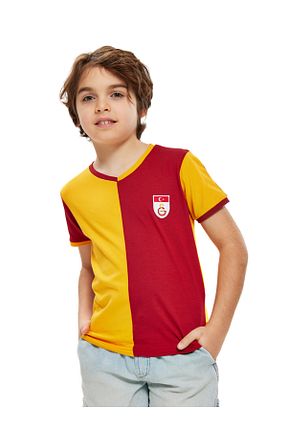 تیشرت اسپرت زرد بچه گانه رگولار Galatasaray - کد 125041740