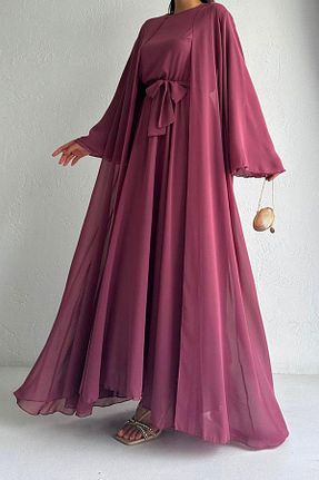 کلاه و ابایا صورتی زنانه بافتنی MELEK ARAZ - کد 900627446