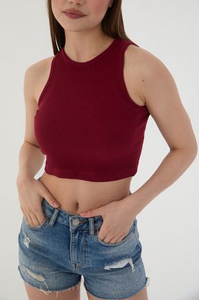 بلوز زرشکی زنانه ساده Wearflawless - کد 900627719