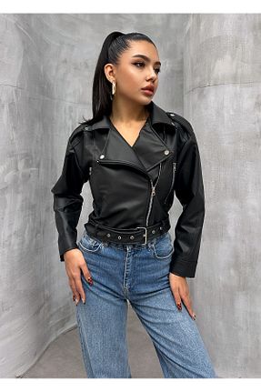 کت مشکی زنانه اورسایز moda armanc - کد 871469421