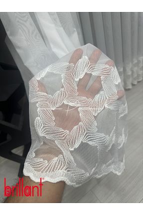 پرده توری نباتی ریل دار Brillant - کد 900656168